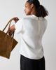 Whistles Whistles Seam Detail Funnel Neck Blouse - 3