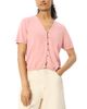 Whistles Whistles Short Sleeve Button Front Top - 1