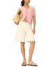 Whistles Whistles Short Sleeve Button Front Top - 2