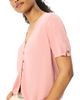Whistles Whistles Short Sleeve Button Front Top - 4