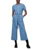 Whistles Whistles Short Sleeve Denim Jumpsuit - 1