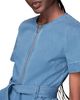 Whistles Whistles Short Sleeve Denim Jumpsuit - 2