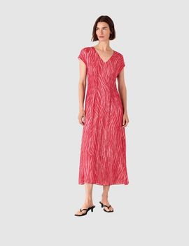 white dress midi with sleeves Clydie White Floral Cap Sleeve Midi Dress - US 10