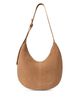 Whistles Whistles Sia Large Curved Suede Crossbody Bag - 5