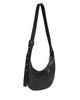 Whistles Whistles Sia Small Curved Black Leather Crossbody Bag - 4