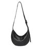 Whistles Whistles Sia Small Curved Black Leather Crossbody Bag - 5