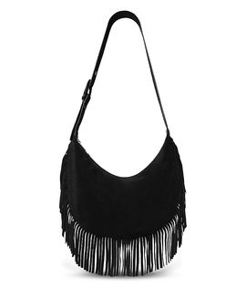 Whistles Whistles Sia Suede Fringe Shoulder Bag