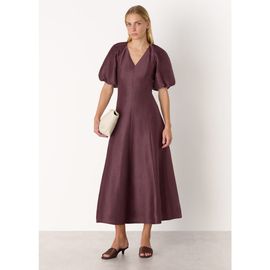Whistles Whistles Silk Blend Taffeta Maxi Dress