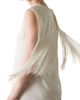 Whistles Whistles Sleeveless Fringe Back Top - 2
