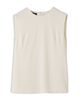 Whistles Whistles Sleeveless Fringe Back Top - 4