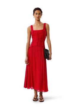 Whistles Whistles Square Neck Wide Strap Maxi Dress
