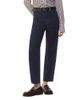 Whistles Whistles Stretch Barrel Leg Jeans in Dark Denim - 1