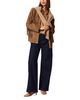 Whistles Whistles Stretch Full Length Wide Leg Jeans in Denim - 2