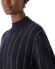 Whistles Whistles Stripe Wool Funnel Neck Knit Sweater - 4