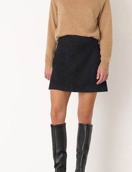 Whistles Whistles Suede A Line Skirt