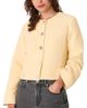 Whistles Whistles Textured Collarless Jacket - 1