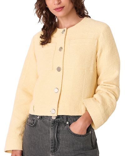 Whistles Whistles Textured Collarless Jacket