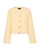 Whistles Whistles Textured Collarless Jacket - 6