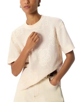 Whistles Whistles Textured Jersey Top