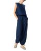 Whistles Whistles Tie Hem Balloon Pants - 2