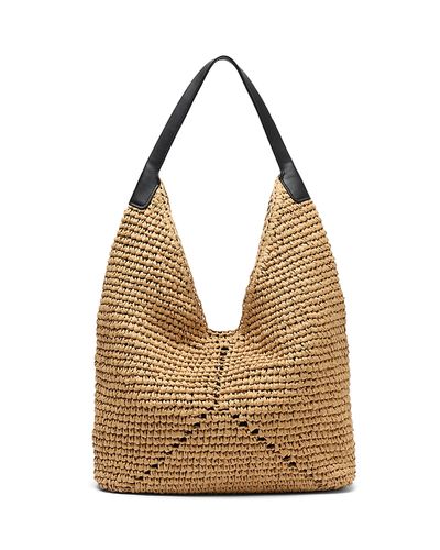 Whistles Whistles Triangular Straw Tote