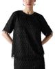 Whistles Whistles Tufted Fringe Short Sleeve Top - 1