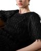 Whistles Whistles Tufted Fringe Short Sleeve Top - 5