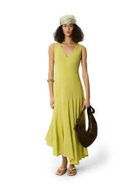 Whistles Whistles V-Neck Tiered Sleeveless Midi Dress