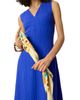 Whistles Whistles V Neck Textured Dress - 3