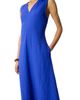 Whistles Whistles V Neck Textured Dress - 5
