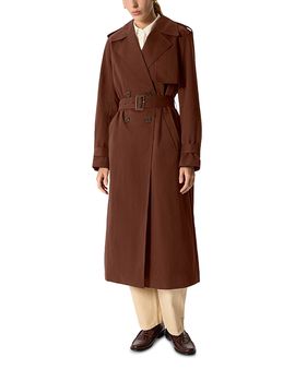 Whistles Whistles Valentina Belted Trench Coat