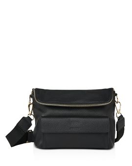Whistles Whistles Vida Pebbled Leather Crossbody