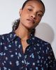 Whistles Whistles Viscose Short Sleeve Pintuck Blouse - 3