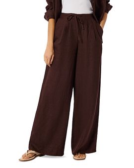 Whistles Whistles Wide Leg Linen Trousers
