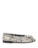 Whistles Whistles Women's Cilou Tassel Detail Snake Embossed Ballet Flats - 1