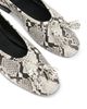 Whistles Whistles Women's Cilou Tassel Detail Snake Embossed Ballet Flats - 5