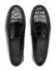 Whistles Whistles Women's Manny Croco Embossed Leather Loafers - 4