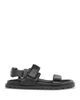 Whistles Whistles Women's Ria Black Sporty Velcro Sandals - 1