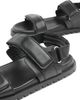 Whistles Whistles Women's Ria Black Sporty Velcro Sandals - 4