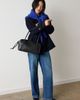 Whistles Whistles Wool Blend Double Breasted Collard Coat - 3