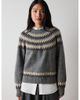 Whistles Whistles Wool Blend Fairisle Knit Jumper - 1