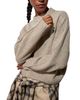 Whistles Whistles Wool Curved Hem Round Neck Sweater - 4