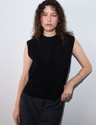 Whistles Whistles Wool Sleeveless Tank