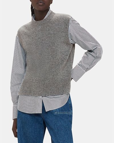 Whistles Whistles Wool Sleeveless Tank Sweater