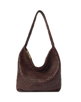 Whistles Whistles Woven Leather Shoulder Bag