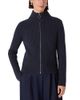 Whistles Whistles Zip Front Wool Cardigan Sweater - 1