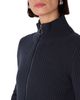 Whistles Whistles Zip Front Wool Cardigan Sweater - 4