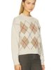 White & Warren White & Warren Cashmere Argyle Crew Sweater - 2
