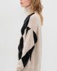 White & Warren White & Warren Cashmere Argyle Turtleneck Pullover Taupe Heather Marl - 4