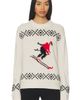 White & Warren White & Warren Cashmere Blend Ski Crewneck Sweater - 1